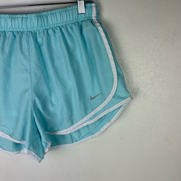 Nike Tempo Core 3” Running Shorts Light Blue Womens Large Athletic Activewear - Picture 2 of 11